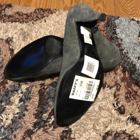 FIRM PRICE Vintage Italian Leather Nubuck shoes - Picture 4 of 5